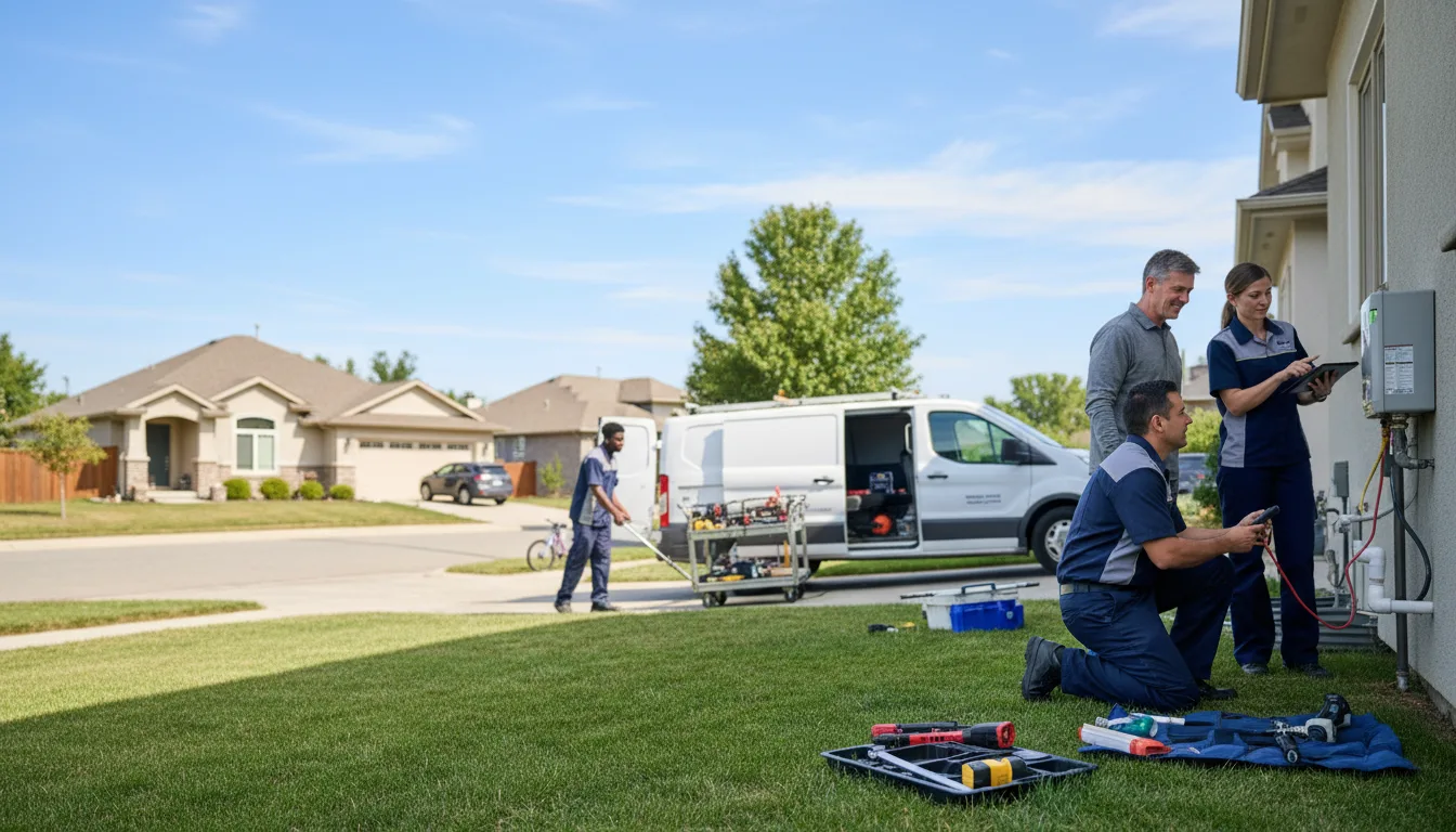 Tankless water heater service in Tokio, TX